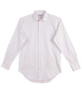 BENCHMARK Men's CVC Oxford Long Sleeve Shirt M7040L Corporate Wear Benchmark White 40 