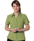 BENCHMARK Women's CoolDry Short Sleeve Shirt M8600S Corporate Wear Benchmark Avocado 6 