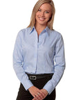 BENCHMARK Women's Fine Twill Long Sleeve Shirt M8030L Corporate Wear Benchmark   