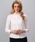 BENCHMARK Women's Stretch Tuck Front Long Sleeve Shirt M819 Corporate Wear Benchmark   