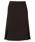 BENCHMARK Women's Wool Blend Strecth Pleated SKirt M9473 Corporate Wear Benchmark Charcoal 6 