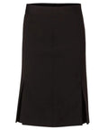 BENCHMARK Women's Wool Blend Strecth Pleated SKirt M9473 Corporate Wear Benchmark Navy 6 