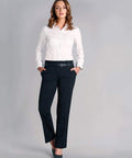 BENCHMARK Women's Wool Blend Stretch Low Rise Pants M9410 Corporate Wear Benchmark   