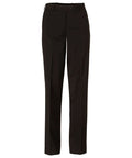 BENCHMARK Women's Wool Blend Stretch Slim Leg Flexi Waist Pants M9400 Corporate Wear Benchmark Black 6 