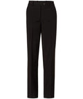 BENCHMARK Women's Wool Blend Stretch Slim Leg Flexi Waist Pants M9400 Corporate Wear Benchmark Navy 6 