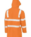Bisley Workwear Work Wear Bisley TAPED HI VIS RAIL WET WEATHER JACKET BJ6964T