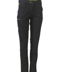 Bisley Workwear Work Wear Black / 6 Bisley WOMENS STRETCH COTTON PANTS BPL6015