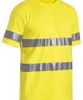 Bisley Workwear Work Wear BISLEY WORKWEAR 3M TAPED HI VIS COTTON T-SHIRT SHORT SLEEVE BK1017T
