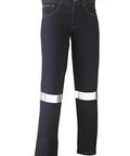 Bisley Workwear Work Wear DENIM (BTWB) / 77R BISLEY WORKWEAR 3M TAPED ROUGH RIDER STRETCH DENIM JEAN BP6712T