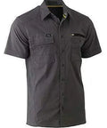 Bisley Workwear Work Wear NAVY (BPCT) / S BISLEY WORKWEAR FLEX & MOVE™UTILITY SHIRT SHORT SLEEVE BS1144