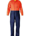 Bisley Workwear Work Wear BISLEY WORKWEAR HI VIS DRILL COVERALL BC6357