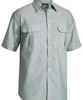 Bisley Workwear Work Wear BISLEY WORKWEAR OXFORD SHIRT SHORT SLEEVE BS1030