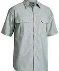 Bisley Workwear Work Wear BISLEY WORKWEAR OXFORD SHIRT SHORT SLEEVE BS1030
