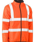 Bisley Workwear Worl Wear Orange / XS Bisley TAPED HI VIS REVERSIBLE PUFFER JACKET BJ6350HT