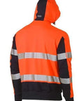 Bisley Workwear Worl Wear Bisley TAPED HI VIS STRETCHY FLEECE HOODIE BK6815T