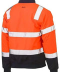 Bisley Taped Two Tone Hi Vis Bomber Jacket BJ6730T Metro Workwear.