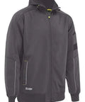 Bisley Workwear Worl Wear Bisley ZIP-FRONT WORK FLEECE HOODIE BK6925