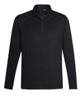 Biz Care Active Wear Black Solid / XS Biz Collection Monterey Mens Top SW931M