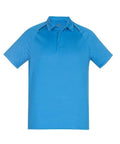 Biz Care Casual Wear Cyan/Navy / S Biz Collection Academy Mens Polo P012MS