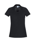 Biz Care Casual Wear Black / 8 Biz Collection Byron Ladies Polo P011LS