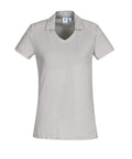 Biz Care Casual Wear Sand / 8 Biz Collection Byron Ladies Polo P011LS