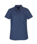 Biz Care Corporate Wear Dark Blue / 6 Biz Collection Indie Ladies S/S Shirt S017LS