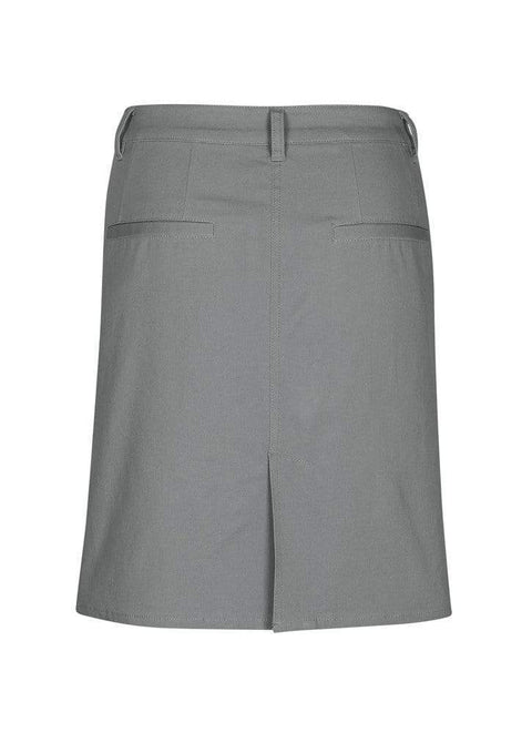 Biz Care Corporate Wear Biz Collection Lawson Ladies Chino Skirt BS022L