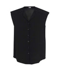 Biz Care Corporate Wear Black / 6 Biz Collection Lily Ladies S/S Blouse S013LS