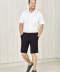 Biz Care Mens Comfort Waist Cargo Short CL960MS - Simply Scrubs Australia