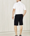 Biz Care Mens Comfort Waist Cargo Short CL960MS - Simply Scrubs Australia