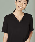 Biz Care Womens Easy Fit V-Neck Medical Scrub Top CST941LS - Simply Scrubs Australia