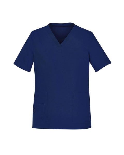 Biz Care Womens Easy Fit V-Neck Medical Scrub Top CST941LS - Simply Scrubs Australia