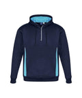 Biz Collection Active Wear Navy/Sky/Silver / XS Biz Collection Adult’s Renegade Hoodie SW710M