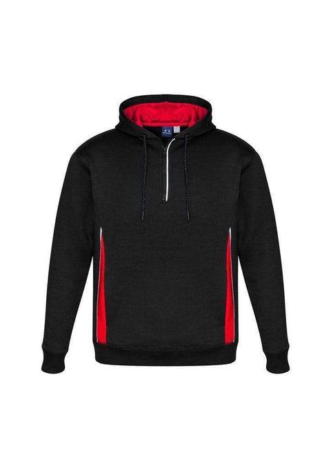 Biz Collection Active Wear Black/Red/Silver / XS Biz Collection Adult’s Renegade Hoodie SW710M