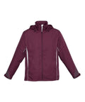 Biz Collection Active Wear Maroon/White / XS Biz Collection Adults Razor Team Jacket J408m