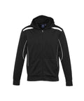 Biz Collection Active Wear Black/White / 4 Biz Collection Kid’s United Hoodie SW310K