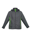 Biz Collection Active Wear Grey/Fluro Lime / 8 Biz Collection Kids’ Razor Team Jacket J408K