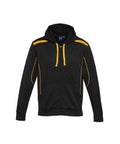 Biz Collection Active Wear Black/Gold / S Biz Collection Men’s United Hoodie Sw310m