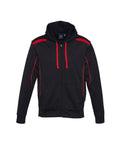 Biz Collection Active Wear Black/Red / S Biz Collection Men’s United Hoodie Sw310m