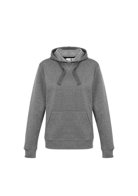 Biz Collection Active Wear Grey Marle / S Biz Collection Women’s Crew Hoodie Sw760l