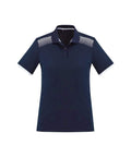 Biz Collection Casual Wear 6 / Navy/White Biz Collection Galaxy Ladies Polo P900LS