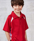 Biz Collection Casual Wear Biz Collection Kid’s Splice Polo P7700B