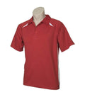 Biz Collection Casual Wear Red/White / 4 Biz Collection Kid’s Splice Polo P7700B