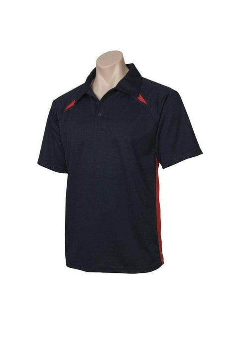 Biz Collection Casual Wear Navy/Red / 4 Biz Collection Kid’s Splice Polo P7700B