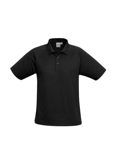 Biz Collection Casual Wear Black / 4 Biz Collection Kid’s Sprint Polo P300KS