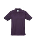 Biz Collection Casual Wear Grape/Black / S Biz Collection Men’s Blade Polo P303MS