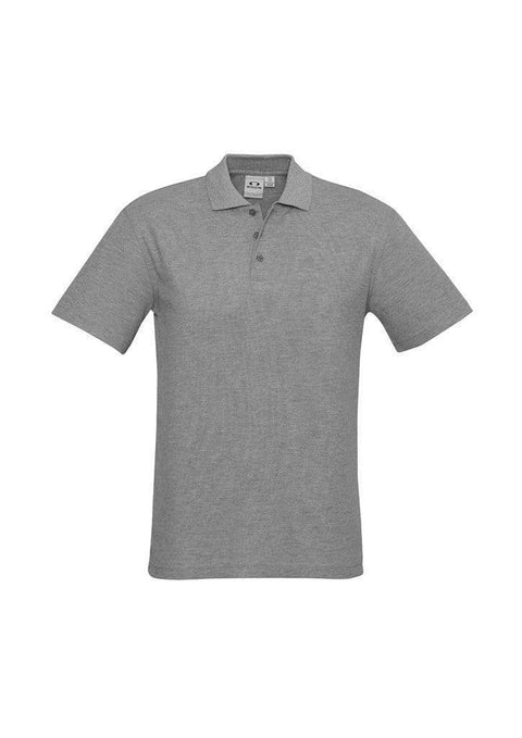 Biz Collection Casual Wear Grey Marle / S Biz Collection Men’s Crew Polo P400MS