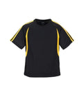 Biz Collection Casual Wear Black/Gold / S Biz Collection Men’s Flash Tee T3110