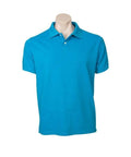 Biz Collection Casual Wear Cyan Blue / S Biz Collection Men’s Neon Polo P2100