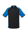 Biz Collection Casual Wear Black/Royal/White / S Biz Collection Men’s Nitro Polo P10112